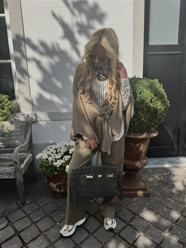 Poncho Cardigan 01-010127-509