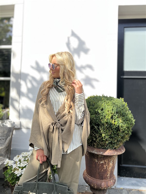 Poncho Cardigan 01-010127-509