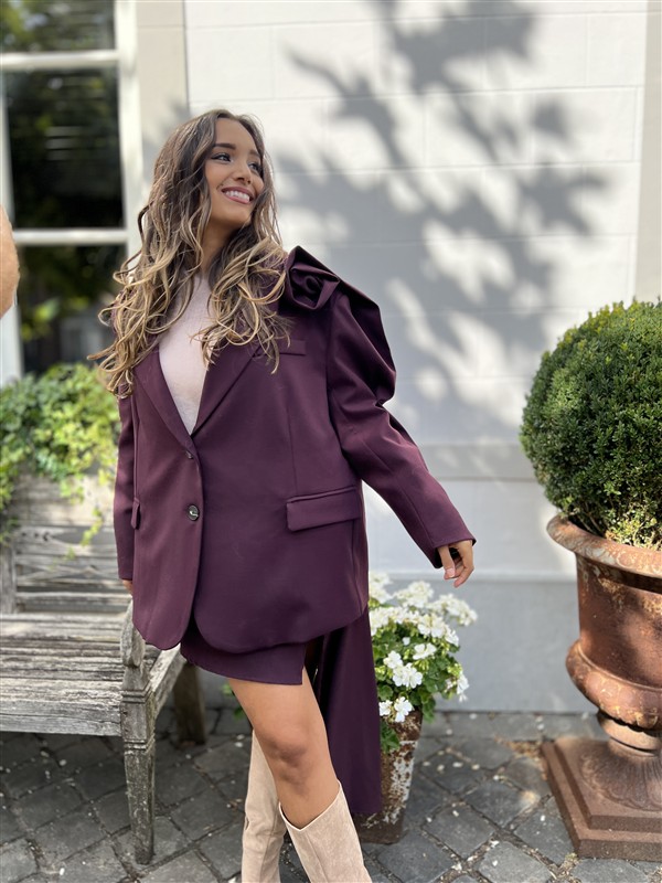 Short Rokje Ld9392 Flower Broche + Sleep