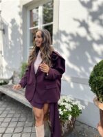 Short Rokje Ld9392 Flower Broche + Sleep