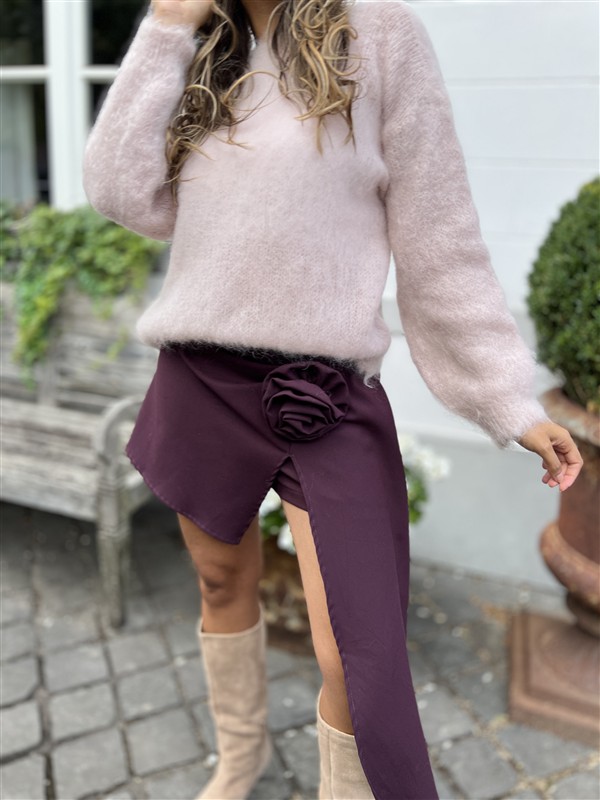 Short Rokje Ld9392 Flower Broche + Sleep