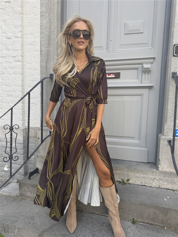 Maxijurk Lemon Grass Print