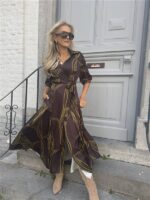 Maxijurk Lemon Grass Print