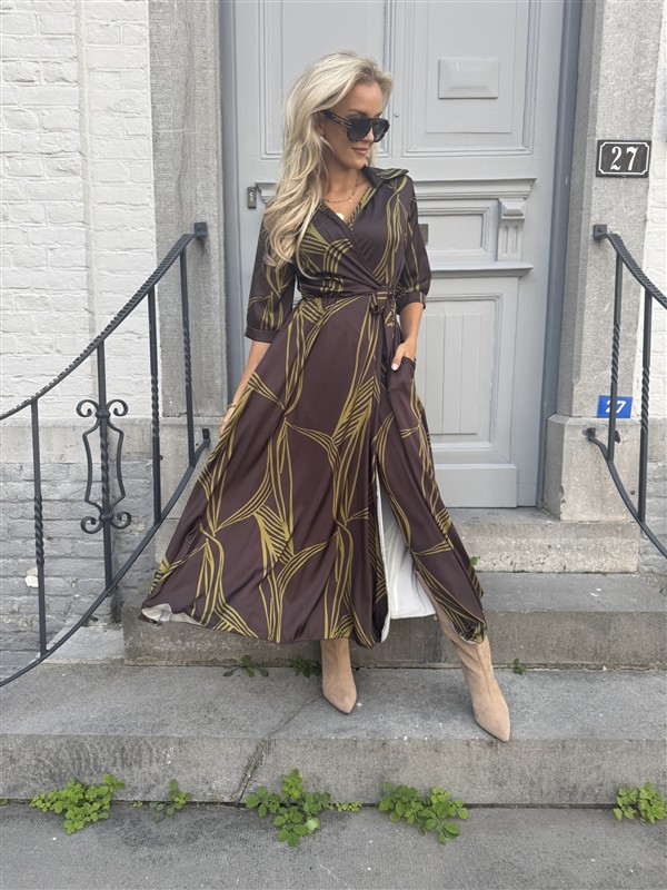 Maxijurk Lemon Grass Print