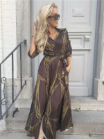 Maxijurk Lemon Grass Print