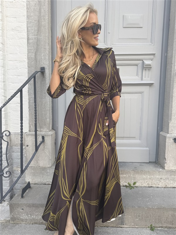 Maxijurk Lemon Grass Print