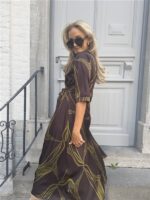 Maxijurk Lemon Grass Print