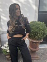 T-Shirt Boucle Zwart 2508868414