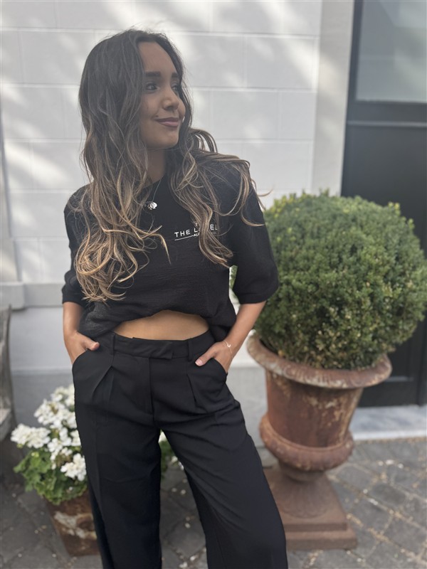 T-Shirt Boucle Zwart 2508868414