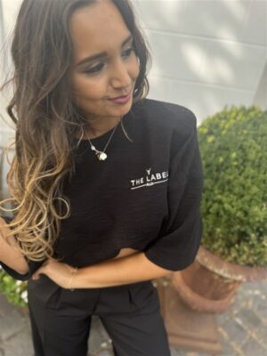 T-Shirt Boucle Zwart 2508868414