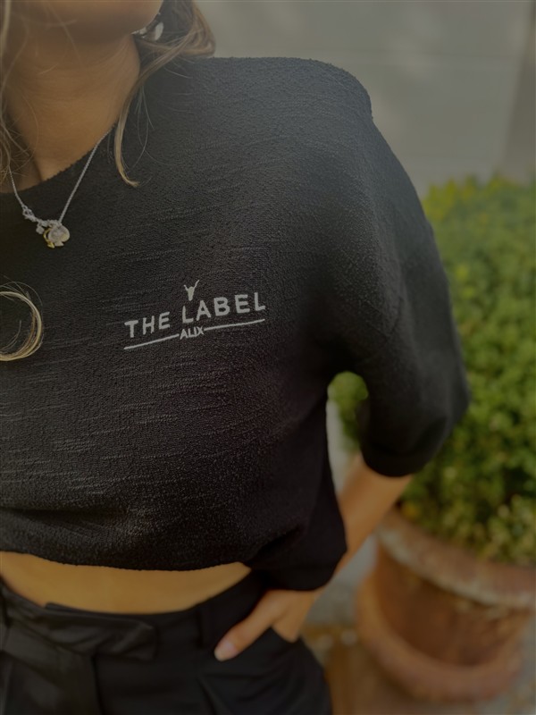 T-Shirt Boucle Zwart 2508868414