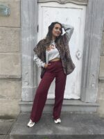 Mouwoos Vest 12079 Leopard