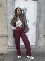 Mouwoos Vest 12079 Leopard