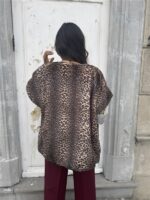 Mouwoos Vest 12079 Leopard