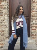 Basic Sjaal Frilles Wj8851