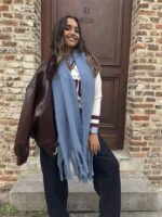 Leatherlook Bomber Bordeaux