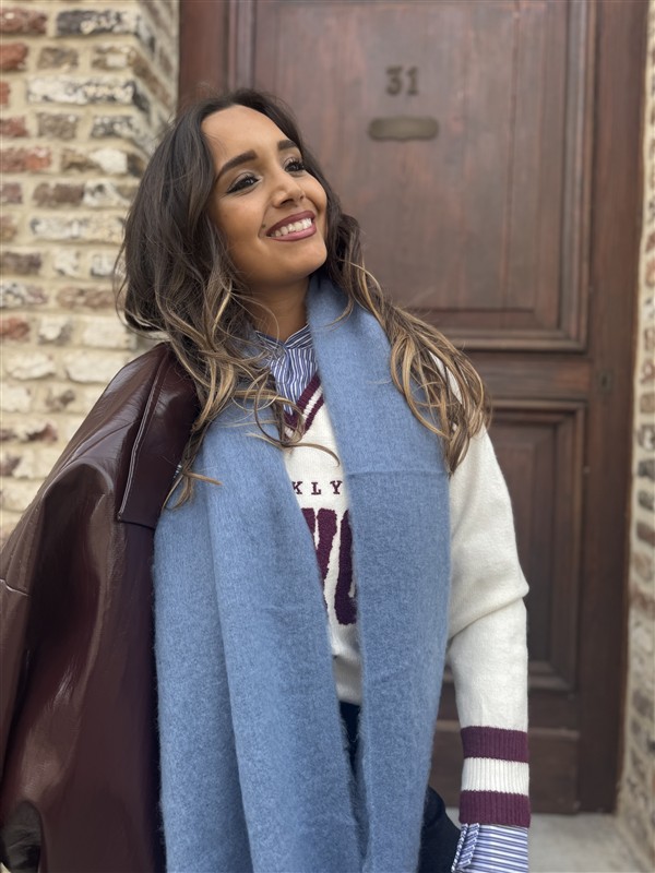 Basic Sjaal Frilles Wj8851