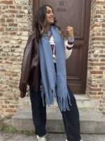 Leatherlook Bomber Bordeaux