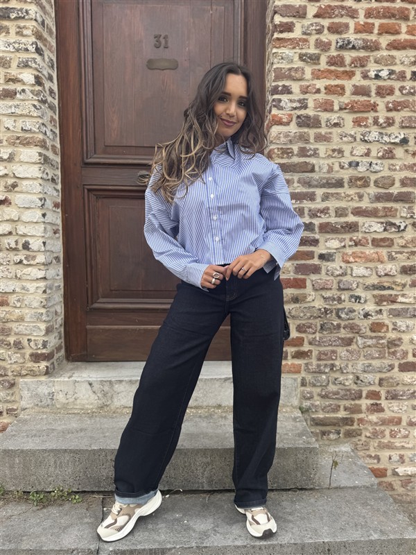 Barrel Jeans 8423 Donker