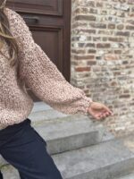 Braided Vest Zm66001 Buttons Camel