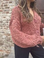 Braided Vest Zm66001 Buttons Pepper