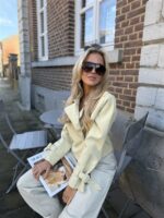 Korte Trench V308 Olive