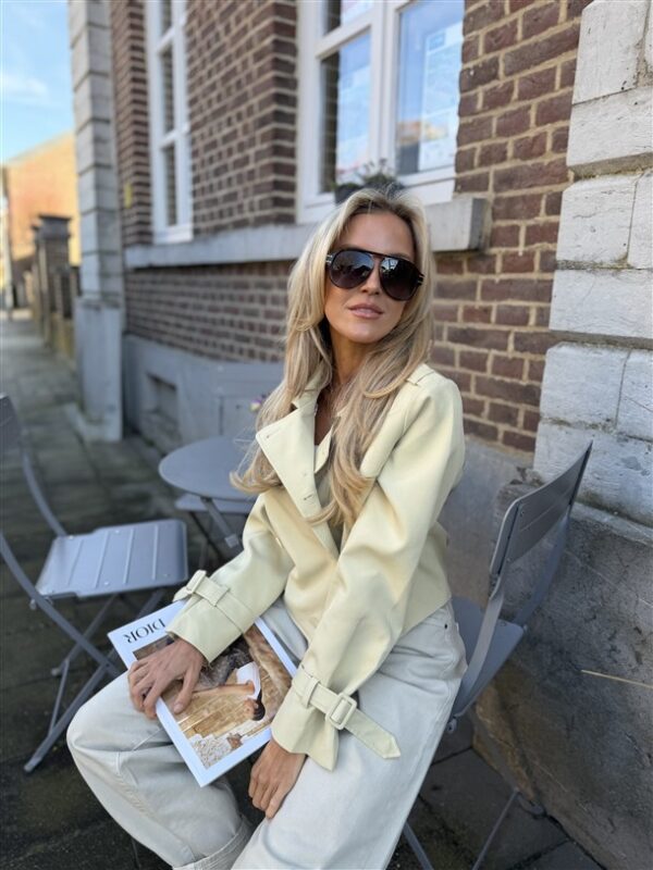 Korte Trench V308 Olive