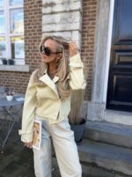 Korte Trench V308 Olive