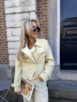 Korte Trench V308 Olive