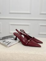 Slingback Heels Ls5533 Bordeaux