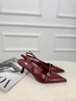 Slingback Heels Ls5533 Bordeaux