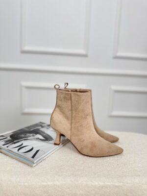 Kitten Heels 00-017 Beige
