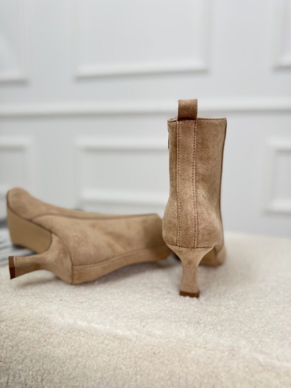 Kitten Heels 00-017 Beige