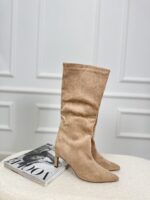 Hoge Laars 00-012 Kitten Heels Beige