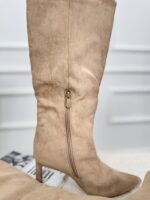 Hoge Laars 00-012 Kitten Heels Beige