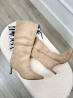 Hoge Laars 00-012 Kitten Heels Beige