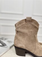 Western Boot Sp301 Leather Taupe