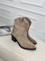 Western Boot Sp301 Leather Taupe