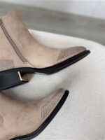 Laarsje A-910 Met Strass Taupe