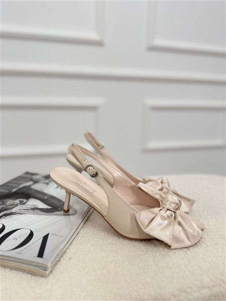 Slip-On Heels Ls5527 Bow