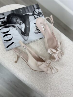Slip-On Heels Ls5527 Bow