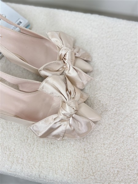 Slip-On Heels Ls5527 Bow