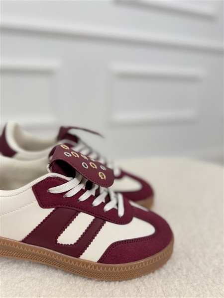 Inspired Sneaker 8-168 Bordeaux