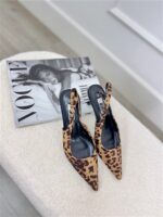 Slip-On Heels Ls5517 Leopard