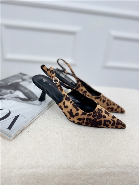 Slip-On Heels Ls5517 Leopard