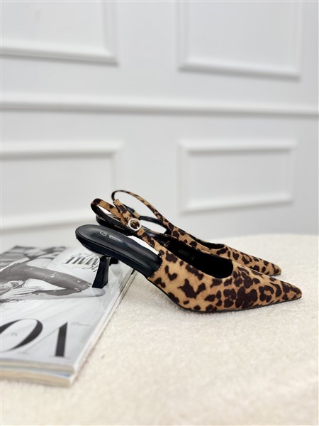 Slip-On Heels Ls5517 Leopard