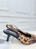 Slip-On Heels Ls5517 Leopard