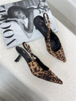 Slip-On Heels Ls5517 Leopard