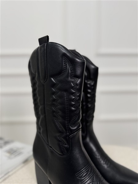 Western Boot T289 Zwart