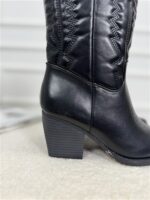 Western Boot T289 Zwart